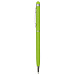 Ручка-стилус шариковая "Jucy Soft" с покрытием soft touch, зеленое яблоко (Р)