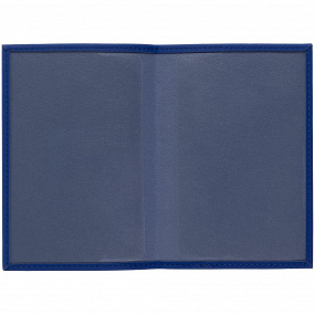 Обложка для паспорта Shall, синяя