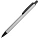 Ручка металлическая шариковая «Iron», серебристый/черный
