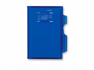 Записная книжка "Альманах" с ручкой, синий