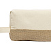 Косметичка «Jute» с ручкой из хлопка и джута