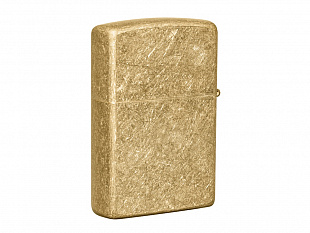 Зажигалка ZIPPO Classic с покрытием High Polish Brass (Зажигалка ZIPPO Classic с покрытием High Polish Brass, латунь/сталь, золотистая, 38x13x57 мм)