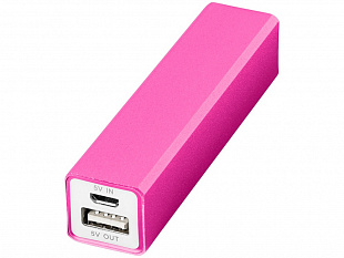 Портативное зарядное устройство "Volt", розовый