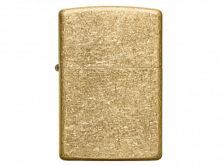 Зажигалка ZIPPO Classic с покрытием High Polish Brass (Зажигалка ZIPPO Classic с покрытием High Polish Brass, латунь/сталь, золотистая, 38x13x57 мм)