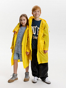 Дождевик детский RainDrop Kids, оранжевый