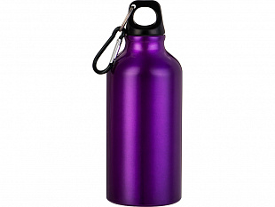 Бутылка "Hip S" с карабином 400мл, пурпурный