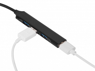 USB-хаб «Link» с коннектором 2-в-1 USB-C и USB-A, 2.0/3.0 (USB-хаб «Link» с коннектором 2-в-1 USB-C и USB-A, 2.0/3.0, серый)