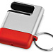 Подставка-брелок для мобильного телефона "GoGo", серебристый/красный
