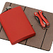 Подарочный набор "Путешественник" с флягой и мультитулом, красный