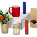 Подарочный набор Ягодный сад с чаем, свечами, кружкой, крем-медом, мылом