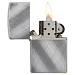 Зажигалка ZIPPO Classic с покрытием Brushed Chrome, латунь/сталь, серебристая, матовая, 38x13x57 мм