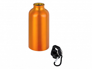 Бутылка "Hip S" с карабином 400мл, оранжевый