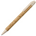Ручка из пробки и переработанной пшеницы шариковая "Evora", пробка/бежевый