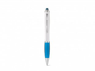 SANS BK.  Шариковая ручка с зажимом из металла, Голубой