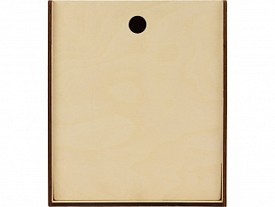 Деревянная подарочная коробка-пенал, размер L