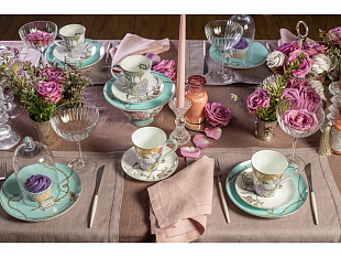 Набор чашка и блюдце «TEA SET ALICE» (Набор чашка и блюдце Valerie Concept TEA SET ALICE)